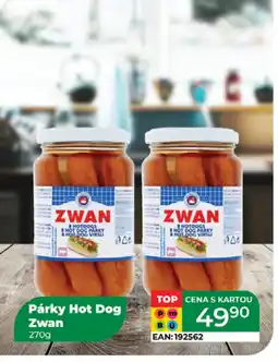 Tamda Foods Párky Hot Dog Zwan nabídka