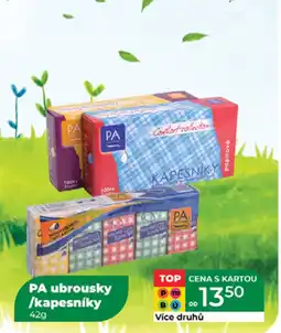 Tamda Foods PA Ubrousky /Kapesníky nabídka