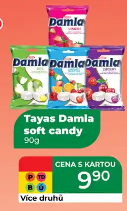 Tamda Foods Tayas Damla soft candy nabídka