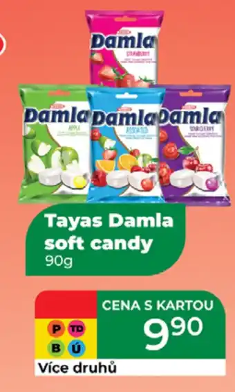 Tamda Foods Tayas Damla soft candy nabídka