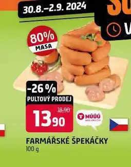 Terno Farmářské špekáčky nabídka