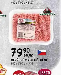 Terno Vepřové maso mělněné nabídka