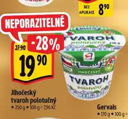 Albert Jihočeský tvaroh polotučný nabídka