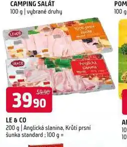 Terno Anglická slanina nabídka