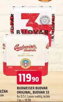 Terno Pivo budweiser budvar original nabídka