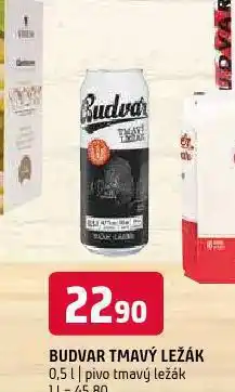 Terno Pivo budvar tmavý ležák nabídka