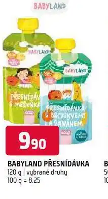 Terno Babyland přesnídávka nabídka