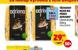 Penny Market Adriana těstoviny nabídka