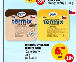 Penny Market Termix tvarohový dezert nabídka