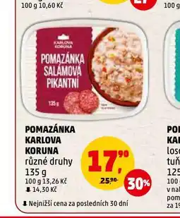 Penny Market Pomazánka nabídka