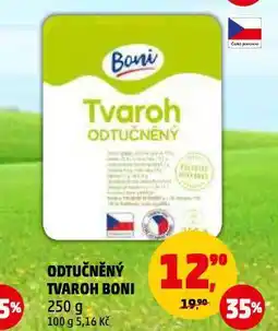 Penny Market Odtučněný tvaroh nabídka