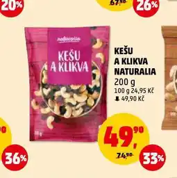 Penny Market Kešu a klikva nabídka