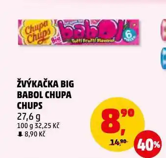 Penny Market Žvýkačka big babol chupa chups nabídka