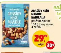 Penny Market Arašídy, kešu a mandle nabídka