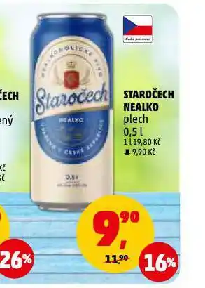 Penny Market Pivo staročech nealko nabídka