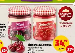 Penny Market Džem karlova koruna nabídka