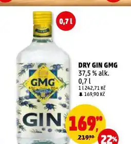 Penny Market Dry gin gmg nabídka