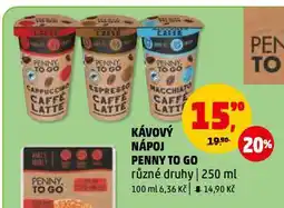 Penny Market Kávový nápoj nabídka