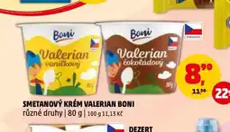 Penny Market Smetanový krém valerian nabídka