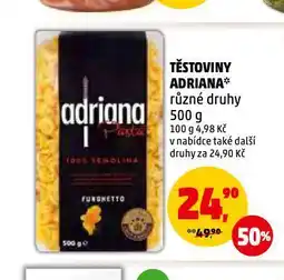 Penny Market Těstoviny adriana nabídka