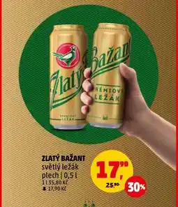 Penny Market Pivo zlatý bažant nabídka