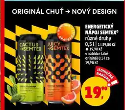 Penny Market Semtex energy drink nabídka