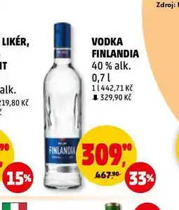 Penny Market Finlandia vodka nabídka
