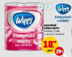 Penny Market Wippy kuchyňské utěrky nabídka