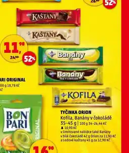Penny Market Banány v čokoládě nabídka