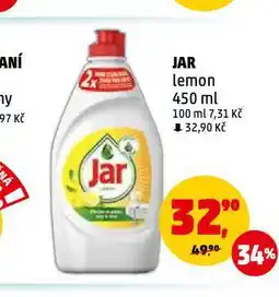 Penny Market Jar prostředek na mytí nádobí nabídka