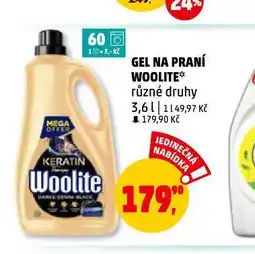 Penny Market Woolite gel na praní nabídka
