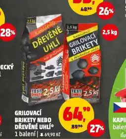 Penny Market Grilovací brikety nabídka
