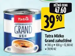 Albert TATRA Mléko Grand zahuštěné nabídka