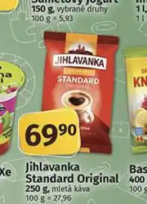 Coop Jihlavanka standard mletá káva nabídka