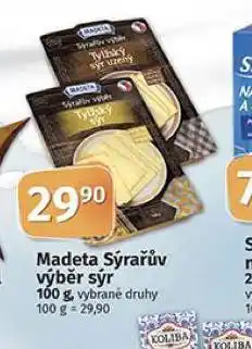 Coop Madeta sýrařův výběr sýr nabídka