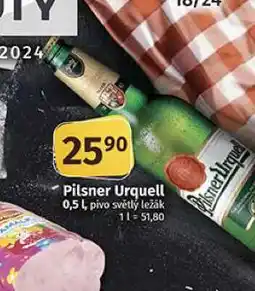 Coop Pivo pilsner urquell nabídka