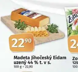 Coop Madeta jihočeský eidam uzený 44% nabídka