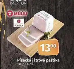 Coop Písecká játrová paštika nabídka