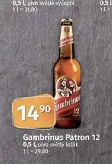 Coop Pivo gambrinus patron 12 nabídka