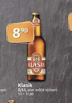 Coop Pivo klasik nabídka