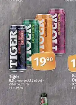 Coop Tiger energetický nápoj nabídka