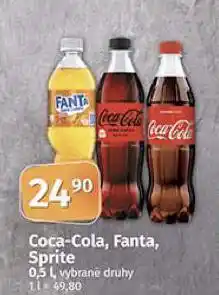 Coop Coca cola, fanta, sprite nabídka