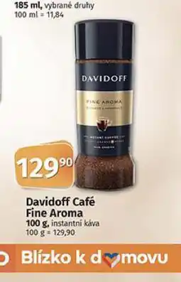 Coop Davidoff café fine aroma nabídka