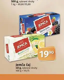 Coop Jemča čaj nabídka