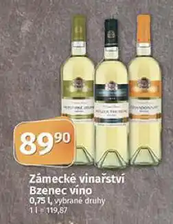 Zámecké vinařství bzenec