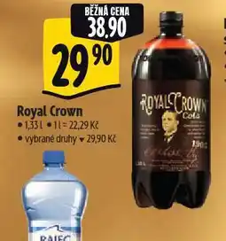 Albert Royal crown cola nabídka