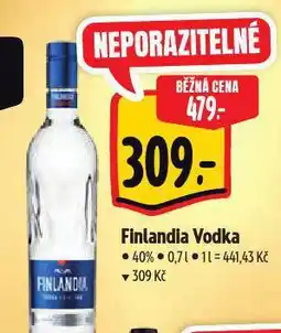 Albert Finlandia vodka nabídka