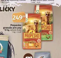 Coop Propesko granule pro psy nabídka