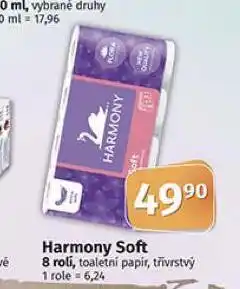 Coop Harmony soft toaletní papír nabídka