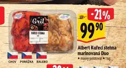 Albert Kuřecí stehna marinovaná duo nabídka